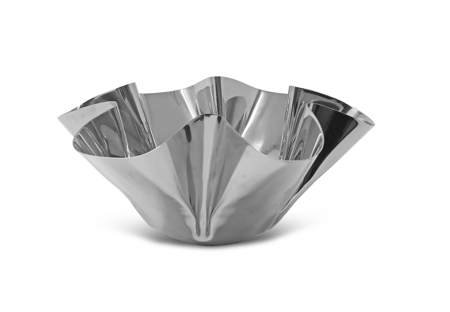 Stainless Steel Crushed Bowl: Gold / Medium