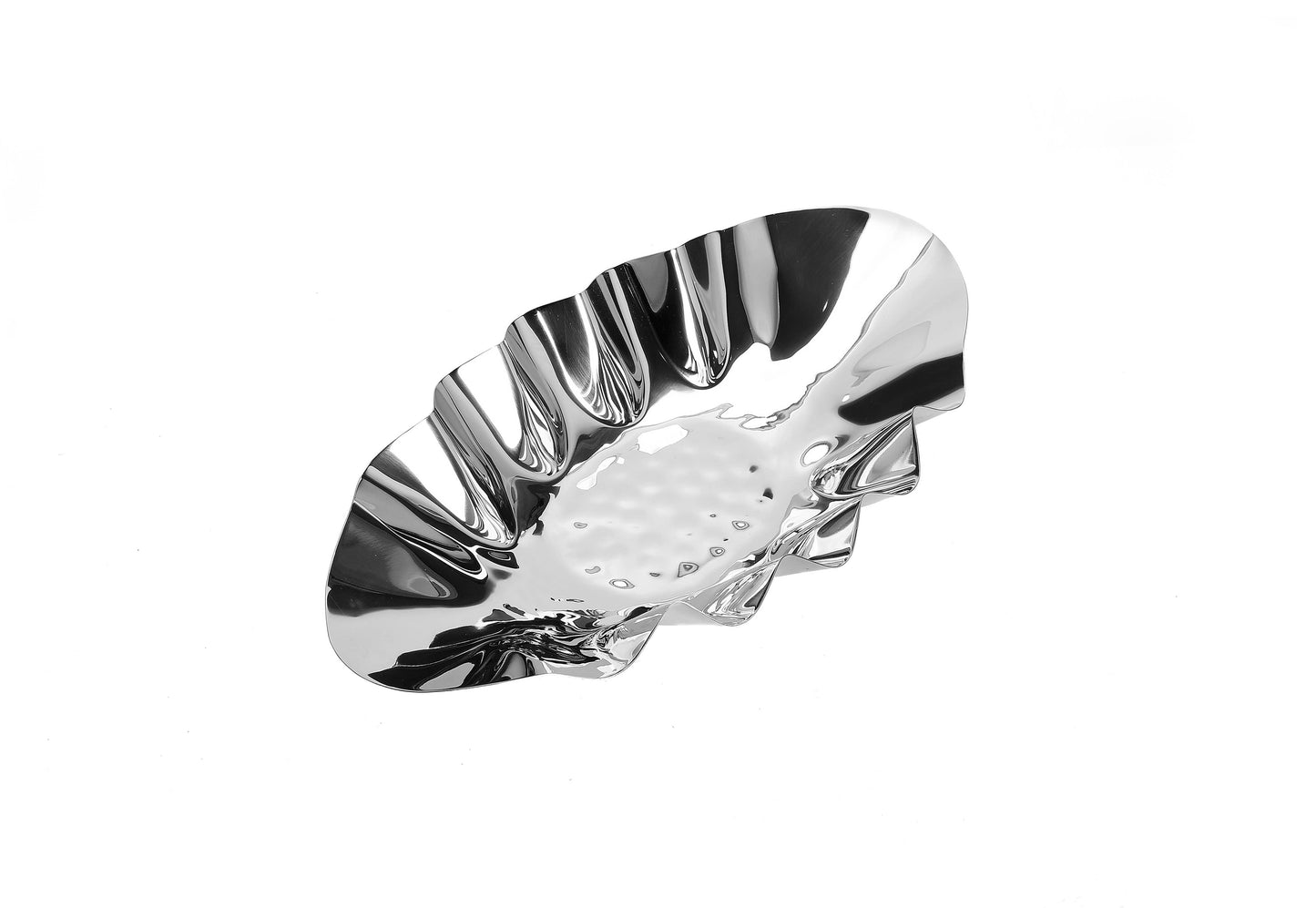 Stainless Steel Oval Bowl - 15.75"L